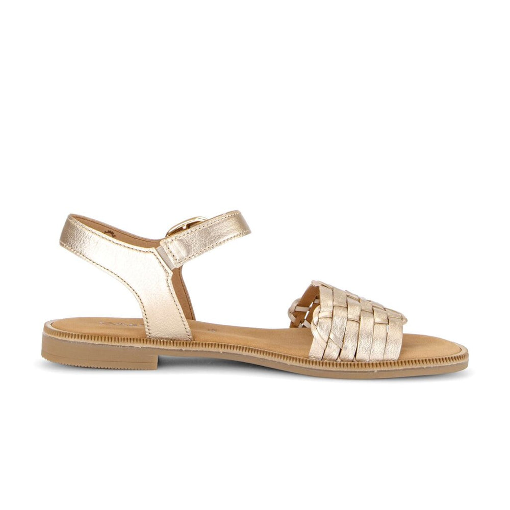 85.514.62 Sandal - Gold Leather||85.514.62 - Cuir doré