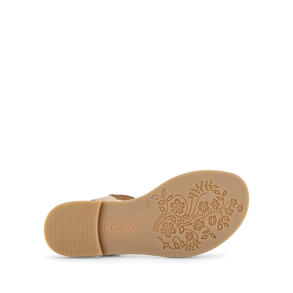 85.514.62 Sandal - Gold Leather||85.514.62 - Cuir doré