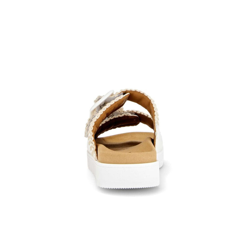 83.741.20 Sandal - Cream Leather||83.741.20 Sandales - Cuir crème