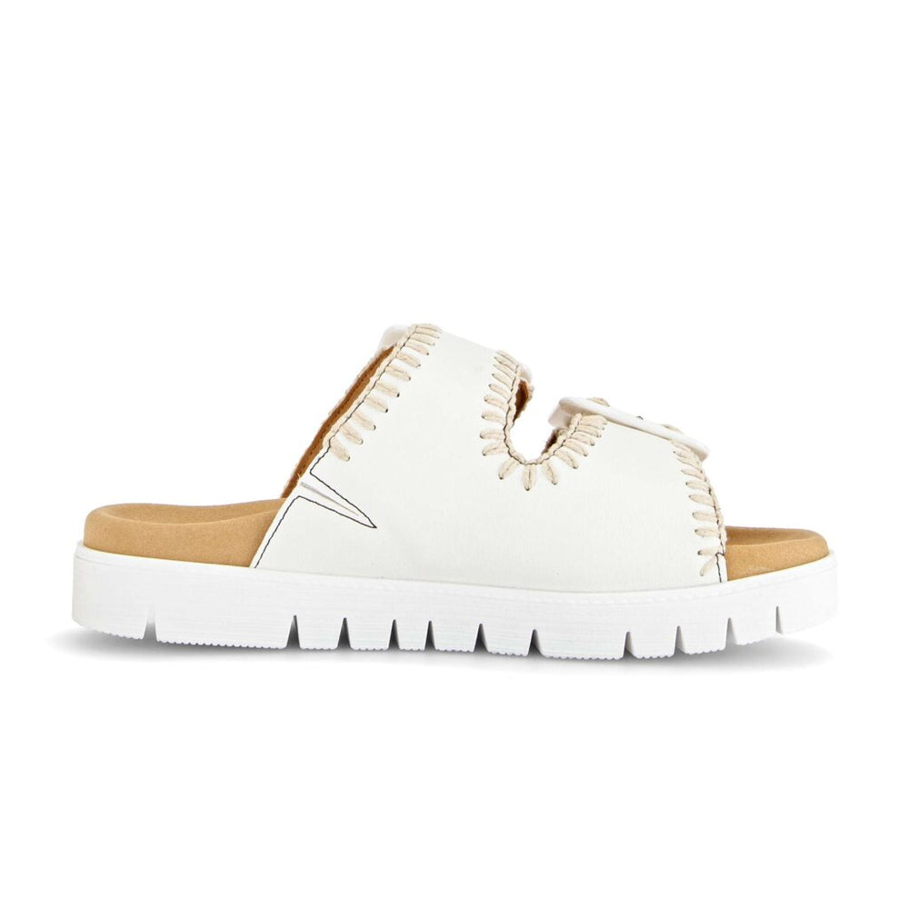 83.741.20 Sandal - Cream Leather||83.741.20 Sandales - Cuir crème