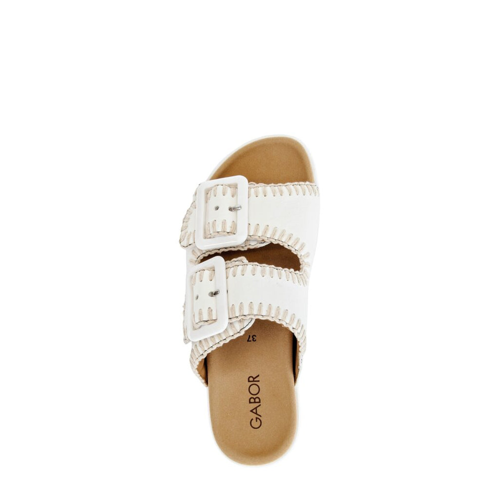 83.741.20 Sandal - Cream Leather||83.741.20 Sandales - Cuir crème