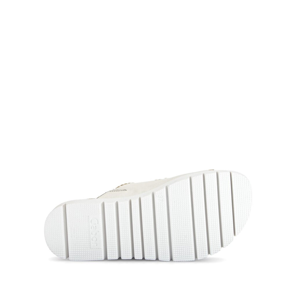 83.741.20 Sandal - Cream Leather||83.741.20 Sandales - Cuir crème
