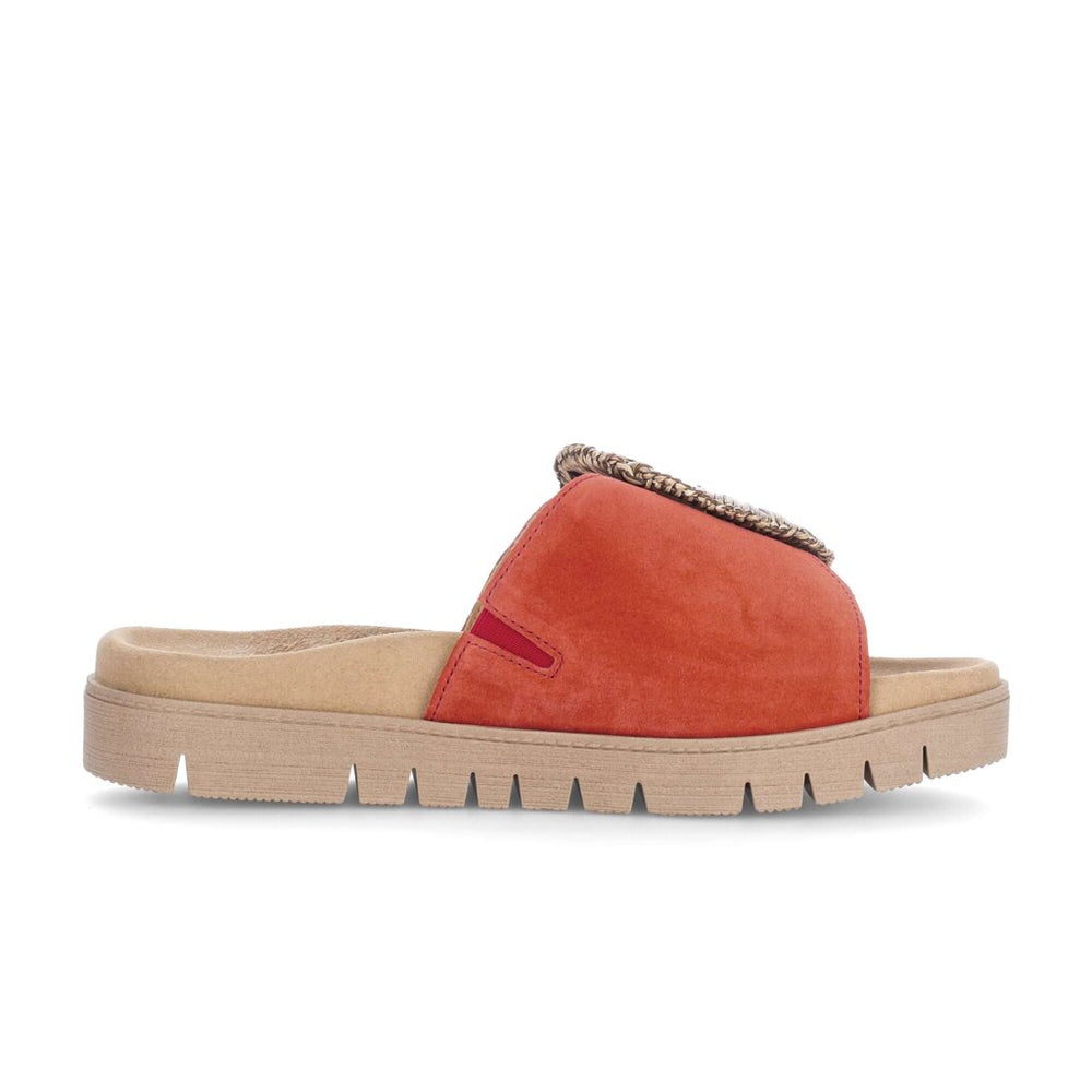 83.742.15 Sandal - Red Suede||83.742.15 Sandales - Suède rouge