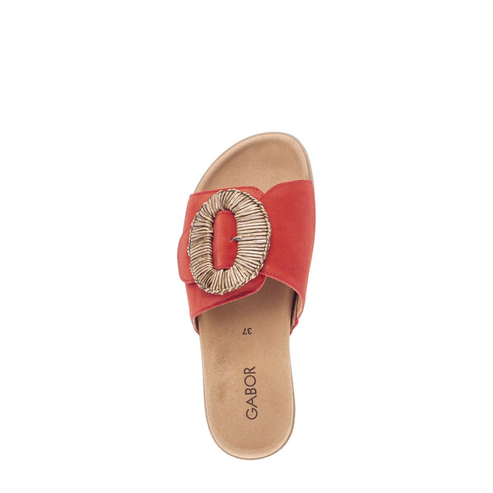 83.742.15 Sandal - Red Suede||83.742.15 Sandales - Suède rouge