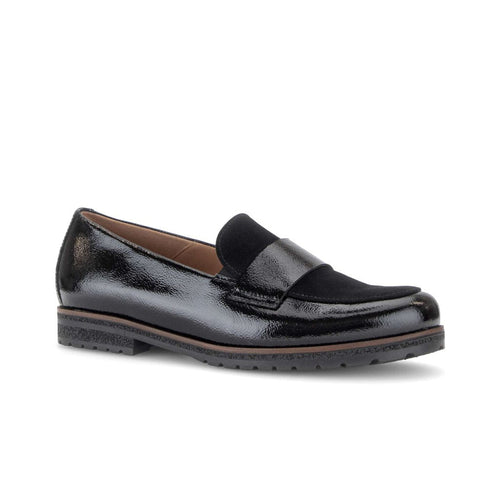 Payton - Black Patent Leather||Payton - Cuir verni noir