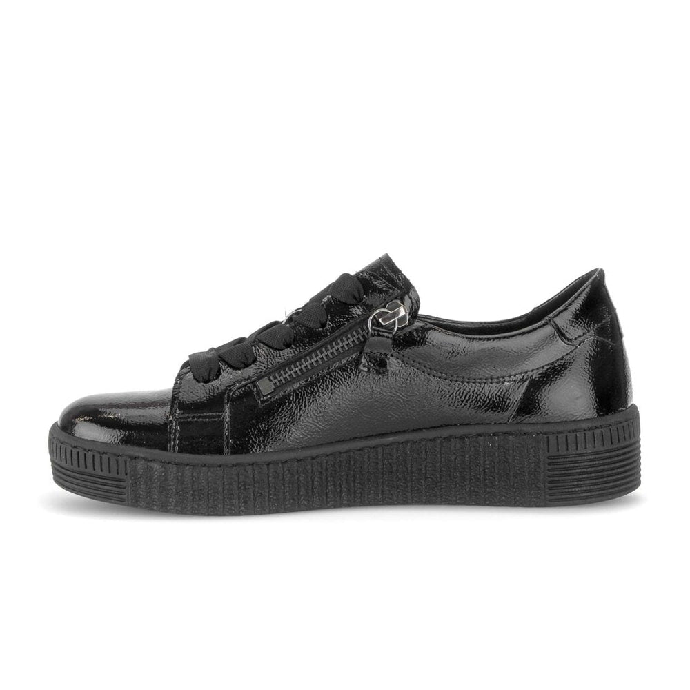 Diana - Black Patent Leather||Diana - Cuir verni noir