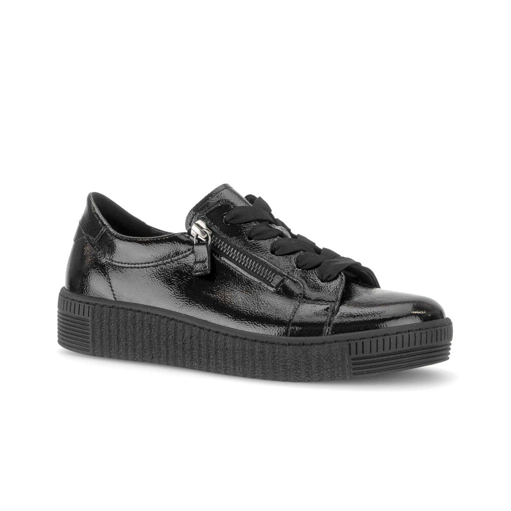 Diana - Black Patent Leather||Diana - Cuir verni noir