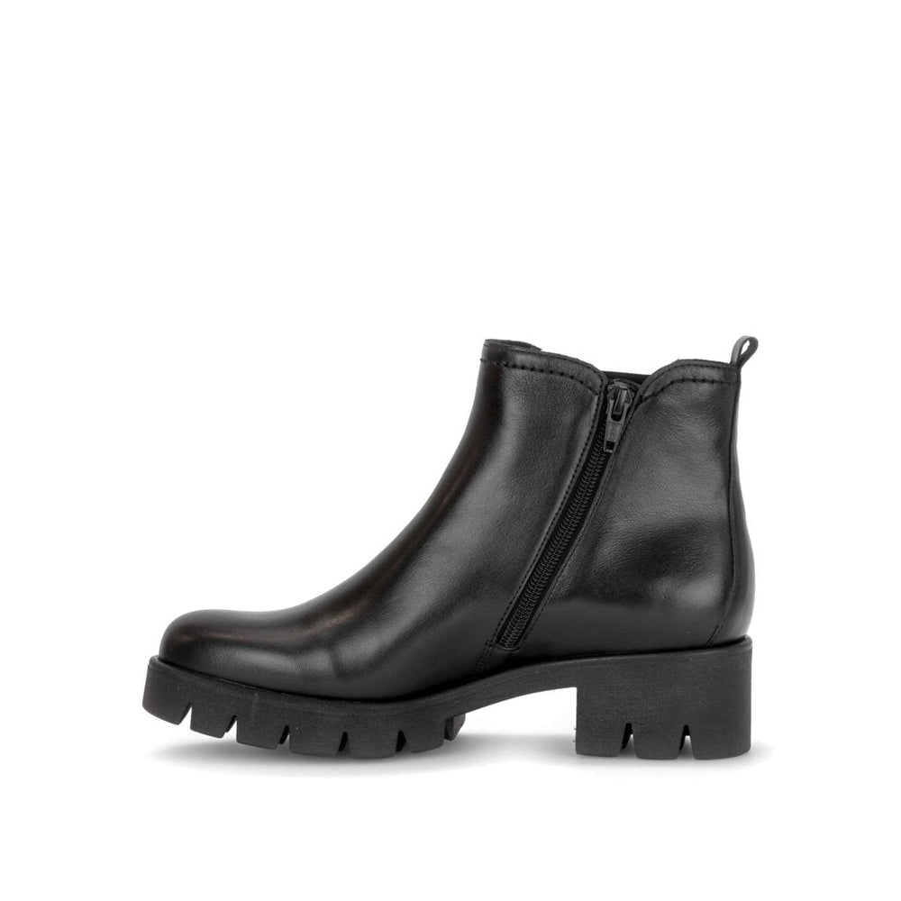 Susan Boots - Black Leather||Bottes Susan - Cuir noir