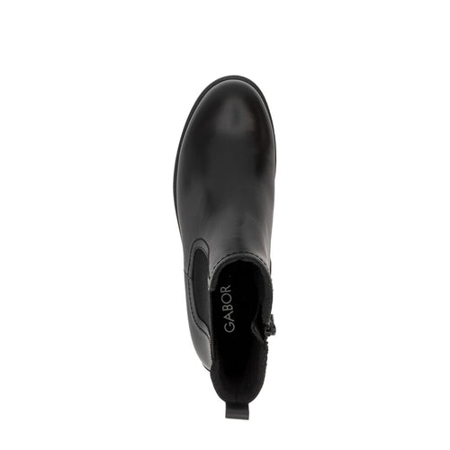 Susan Boots - Black Leather||Bottes Susan - Cuir noir