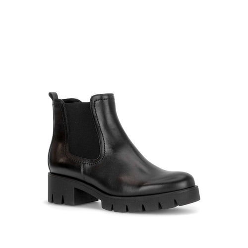 Susan Boots - Black Leather||Bottes Susan - Cuir noir