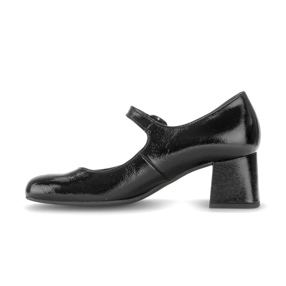 Phoebe - Black Patent Leather||Phoebe - Cuir verni noir