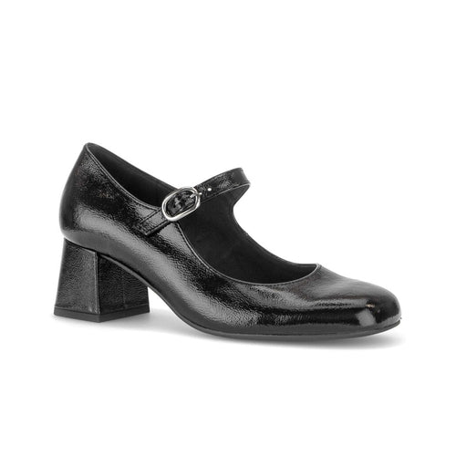 Phoebe - Black Patent Leather||Phoebe - Cuir verni noir