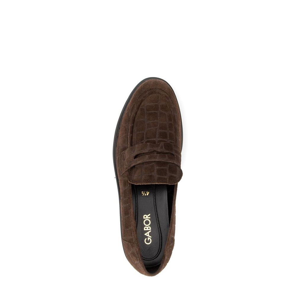 Penny - Brown Suede||Penny - Suède brun