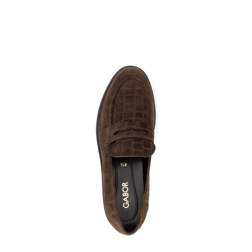 Penny - Brown Suede||Penny - Suède brun