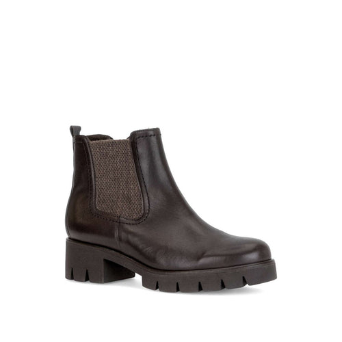 Susan Boots - Brown Leather||Susan - Cuir brun