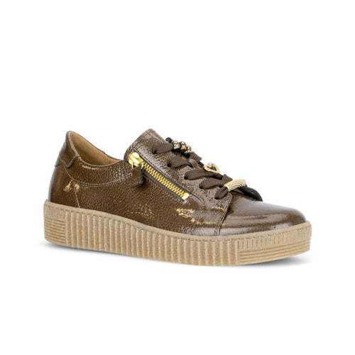Colette - Brown Patent Leather||Colette - Cuir verni brun