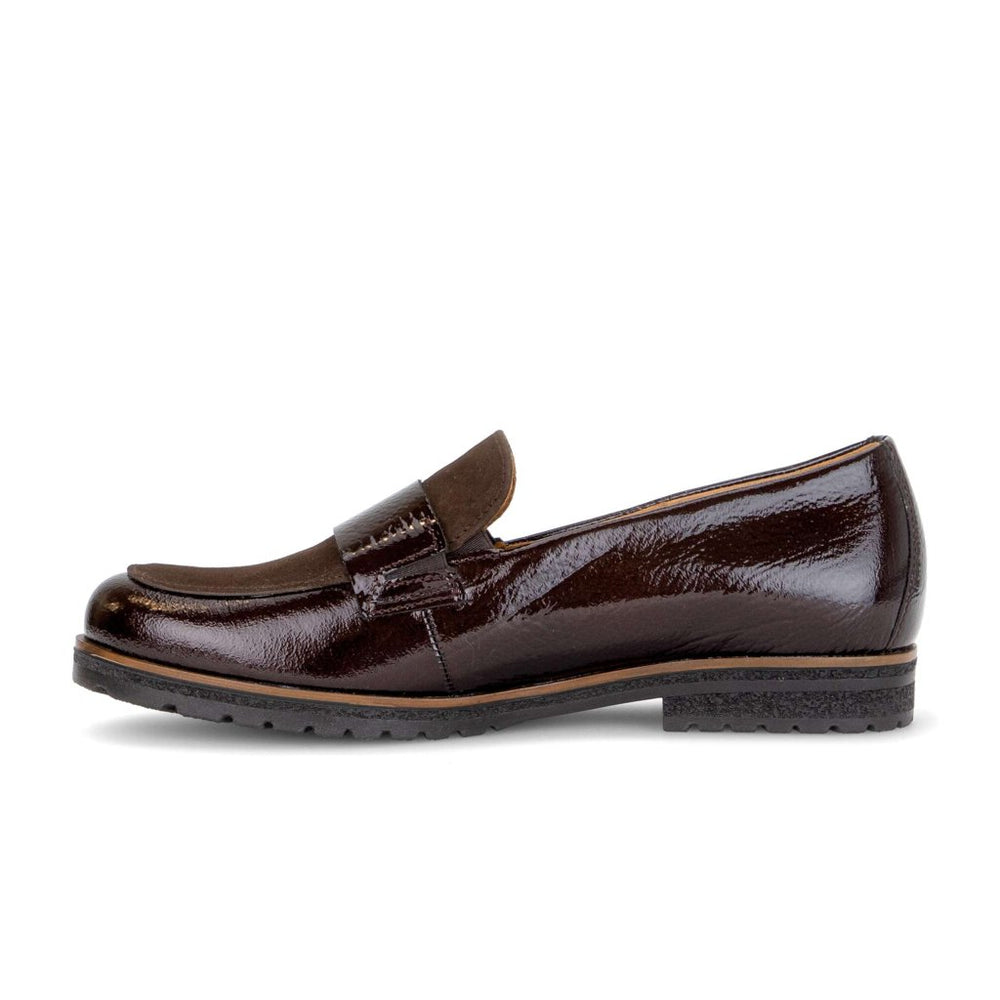 Payton - Brown Patent Leather||Payton - Cuir verni brun