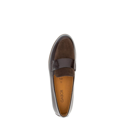 Payton - Brown Patent Leather||Payton - Cuir verni brun