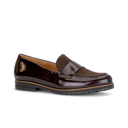 Payton - Brown Patent Leather||Payton - Cuir verni brun