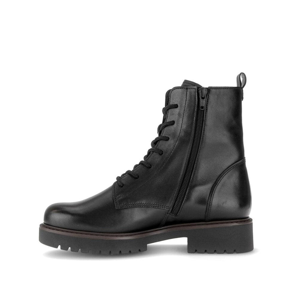 Timberly - Black Leather||Timberly - Cuir noir