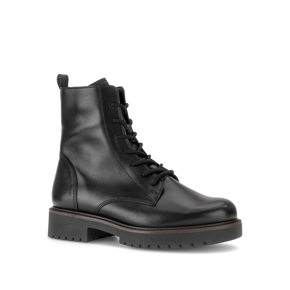 Timberly - Black Leather||Timberly - Cuir noir