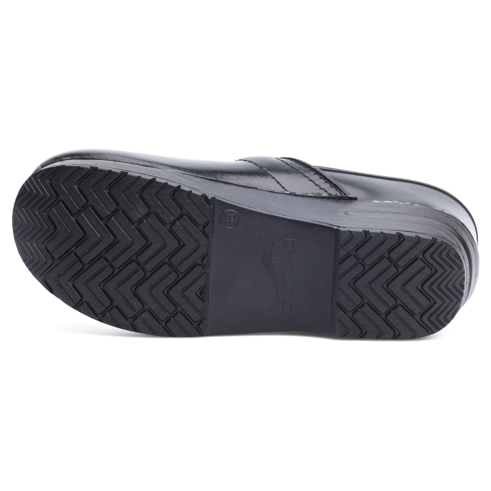 Wide Pro Clog - Black Cabrio Leather