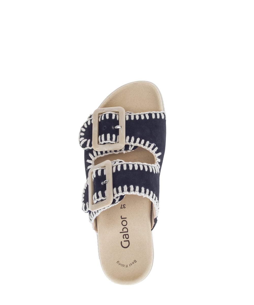 83.741.18 Sandal - Blue Suede||83.741.18 Sandales - Suède bleu