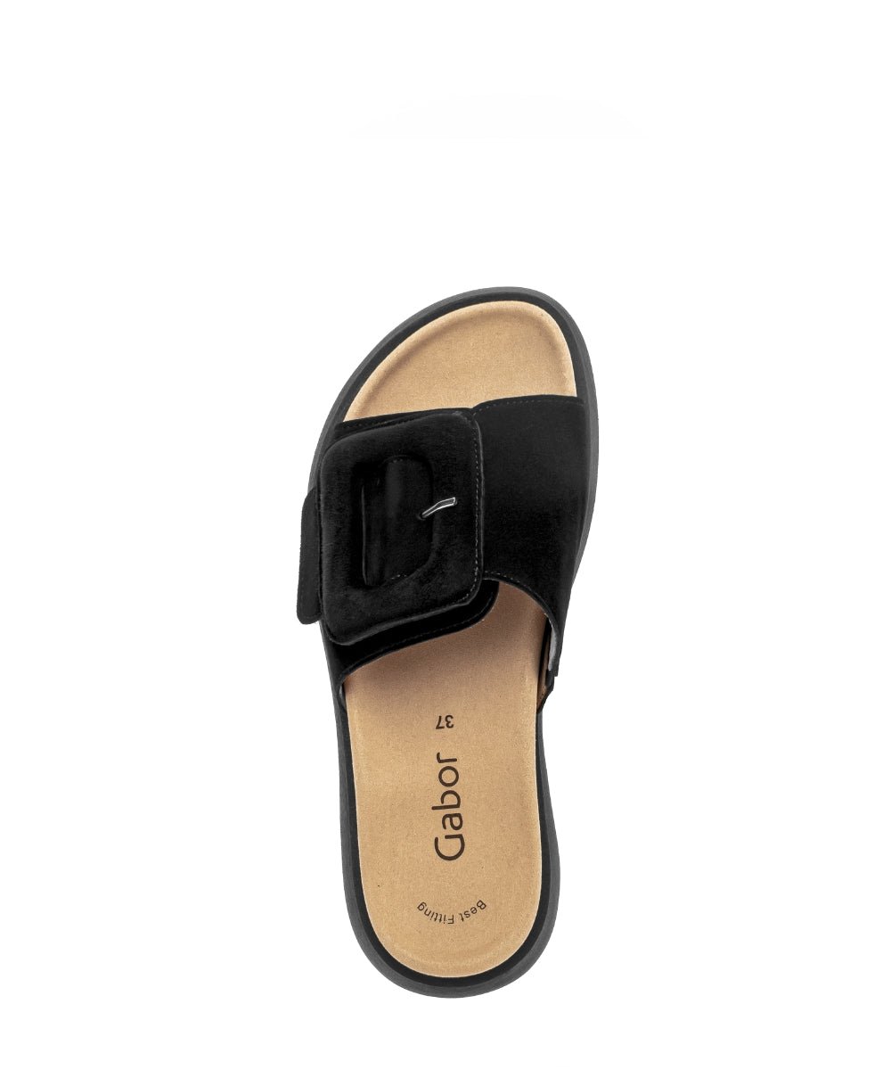 83.751.17 Sandal - Black Suede||83.751.17 Sandales - Suède noir