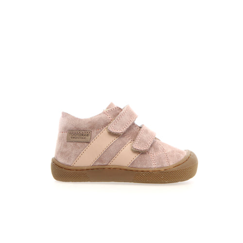 Barefoot Sabby VL - Rose-Cipria Suede/Leather