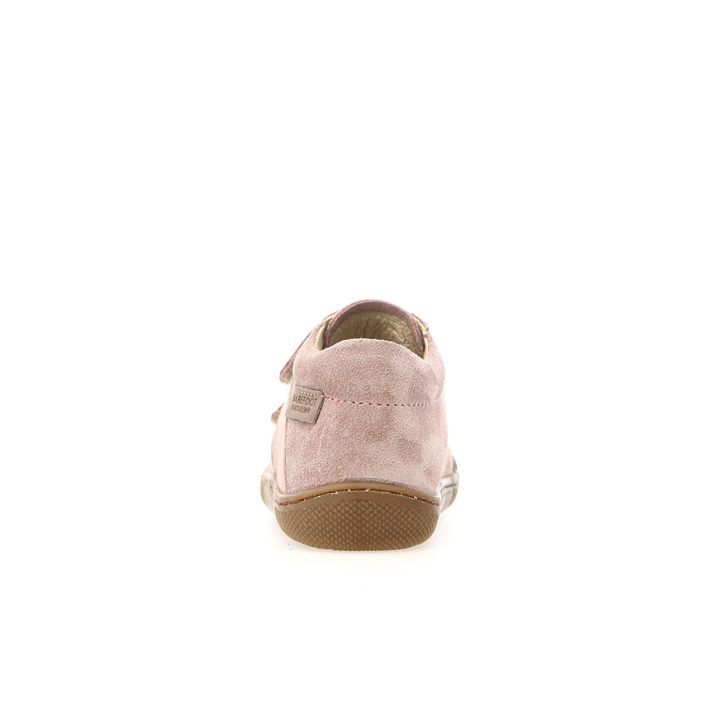 Barefoot Sabby VL - Rose-Cipria Suede/Leather