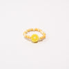 Beaded Shoe Charm - Lemon||Breloque pour chaussures en perles - Citron