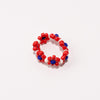 Beaded Shoe Charm - Red Multi||Breloque pour chaussures en perles - Red multicolor