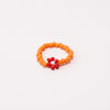 Beaded Shoe Charm - Orange||Breloque pour chaussures en perles - Orange