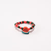 Beaded Shoe Charm - Watermelon||Breloque pour chaussures en perles - Melon d'eau