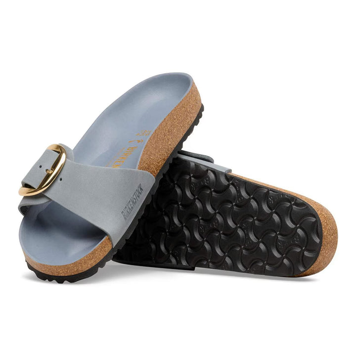 Madrid Big Buckle - Basalt Gray Oiled Leather||Madrid Big Buckle - Cuir huilé gris basalte