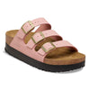 Florida III Platform - Pink Clay Nubuck||Florida III Platform - Cuir nubuck rose argile
