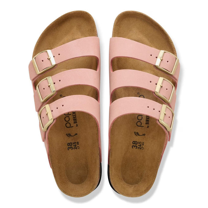 Florida III Platform - Pink Clay Nubuck||Florida III Platform - Cuir nubuck rose argile
