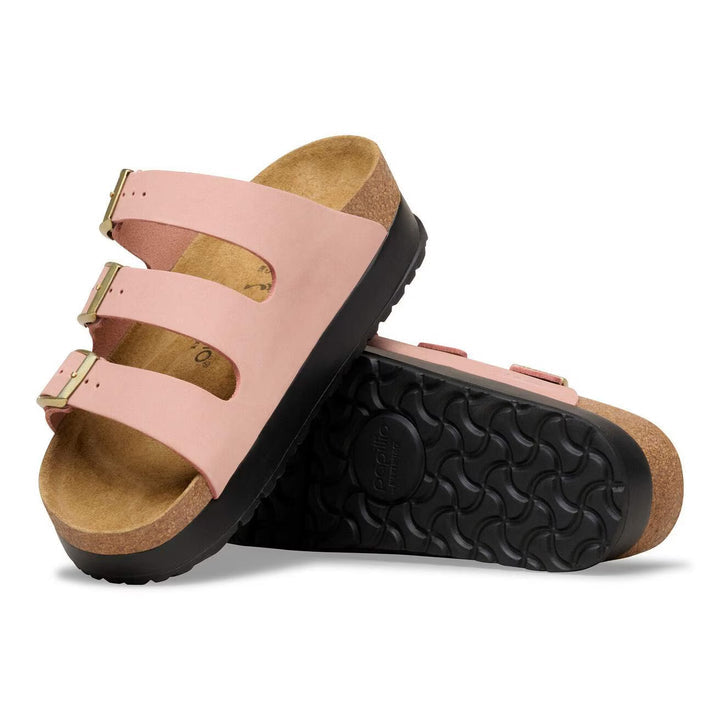Florida III Platform - Pink Clay Nubuck||Florida III Platform - Cuir nubuck rose argile