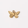 Butterfly Adjustable Loop Shoe Charm - Gold||Papillon breloque à chaussures ajustable - Or