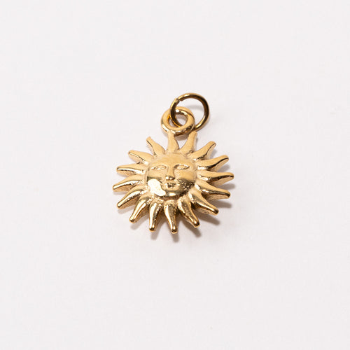 Sun Adjustable Loop Shoe Charm - Gold||Soleil breloque à chaussures ajustable - Or