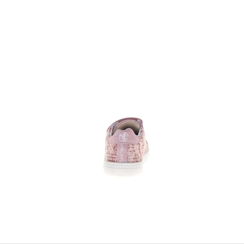 Pinn VL - Pink-Platinum Glitter/Lurex Tweed Suede