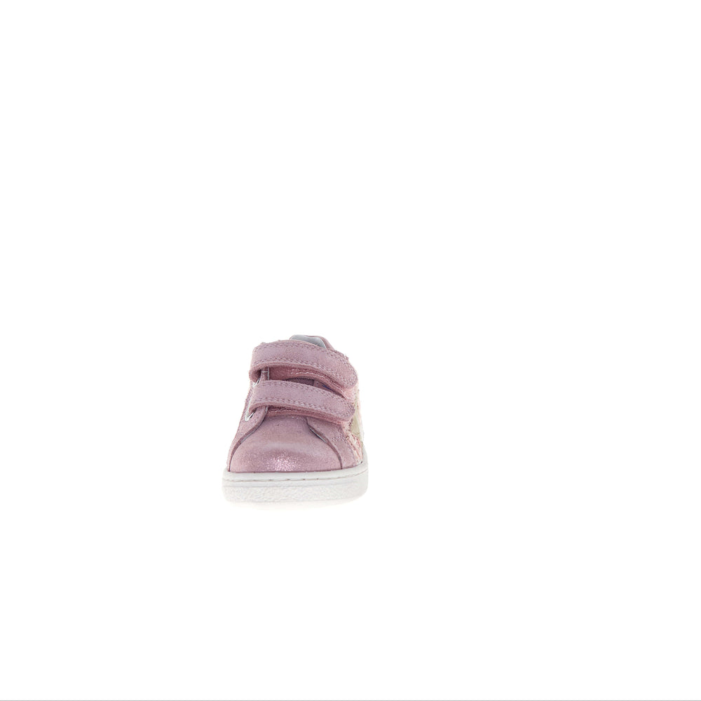 Pinn VL - Pink-Platinum Glitter/Lurex Tweed Suede