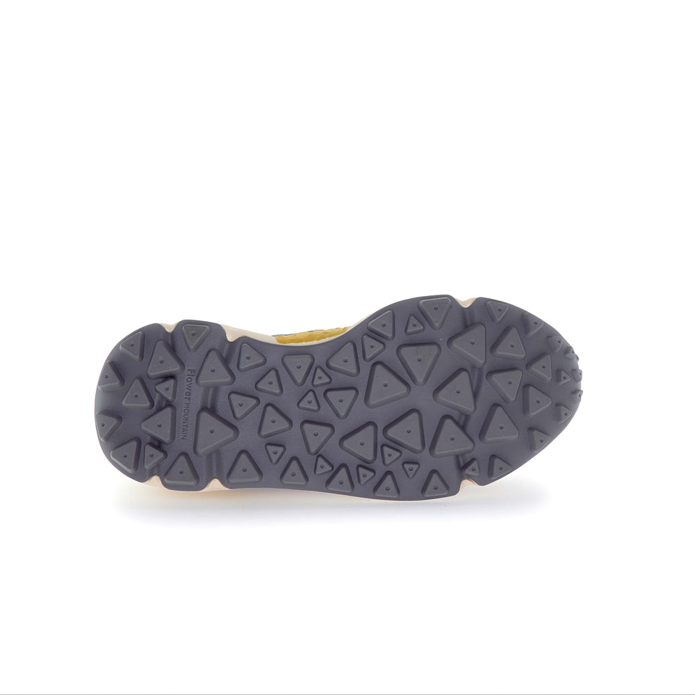 Yamano 3 - Grey-Taupe-Dark Green Suede/Teddy