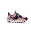 Yamano 3 - Coral-Rose-Black Suede/Pony Hair/Nylon