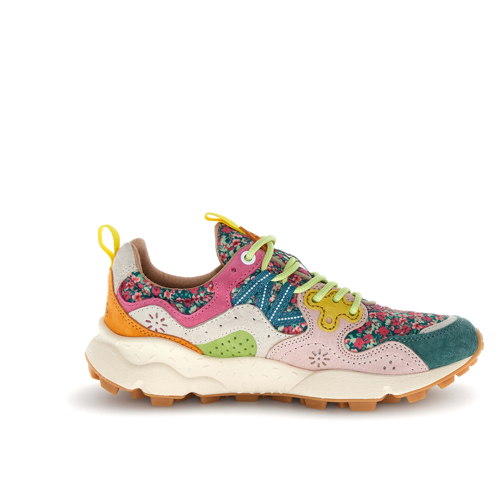 Yamano 3 - Flower Petrol/Cipria/Fuschia