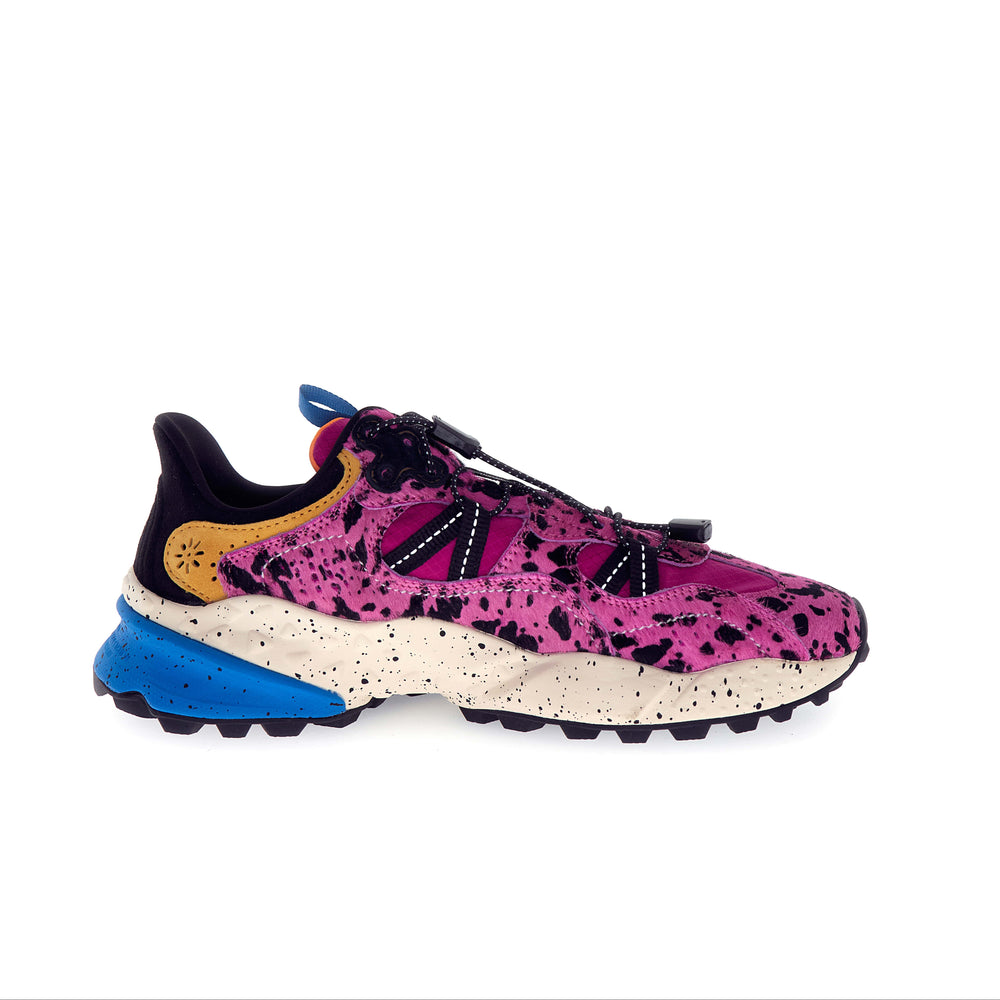 Tiger Hill Uni - Raspberry-Black Suede/Pony/Nylon