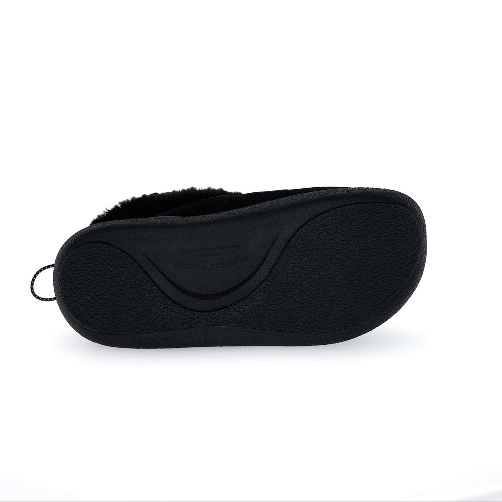 Fami Mid Uni - Black Suede/Shearling