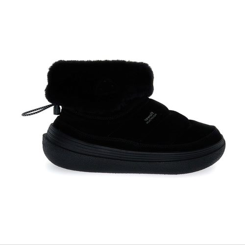 Fami Mid Uni - Black Suede/Shearling