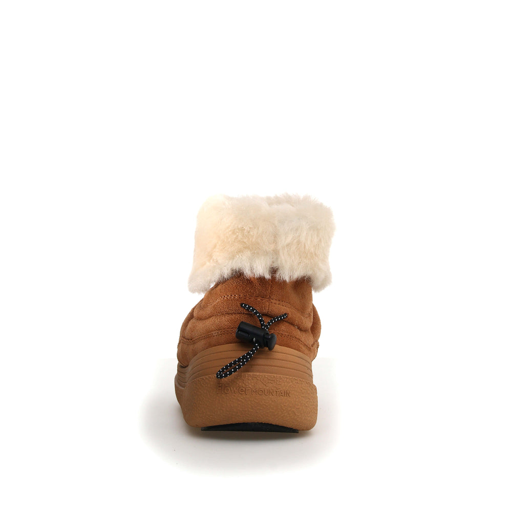 Fami Mid - Brown Suede/Shearling