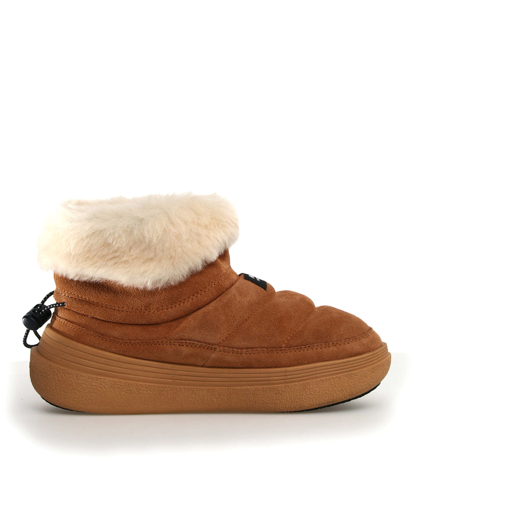 Fami Mid - Brown Suede/Shearling